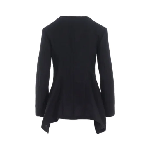Wool Viyella F Zip Slim Jacket
