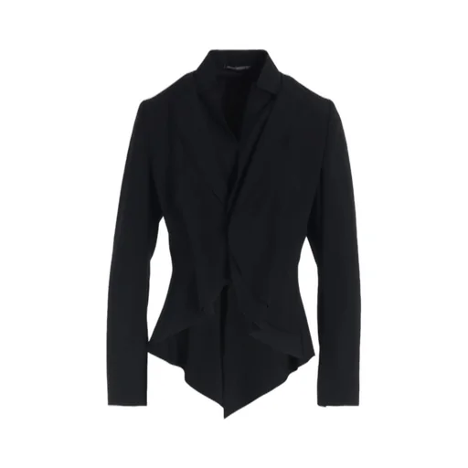 Gabardine Tuck D Short Jacket