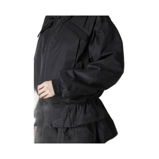 Ny/C Twill Shirring Detail Jacket