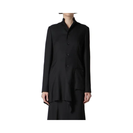 Viscose Twill R Long Stand C Jacket