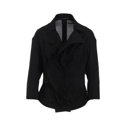 Cut-Out Collar Jacket