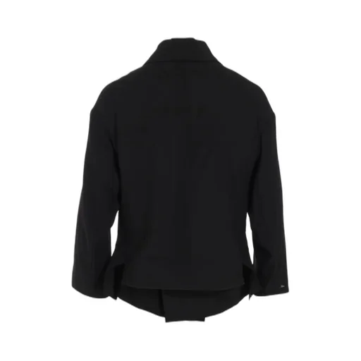 Cut-Out Collar Jacket