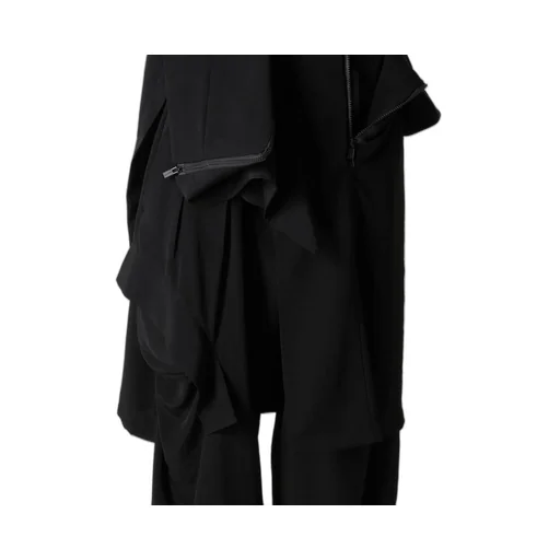 Ta/Pe Crepe De Chine Zip Detail Jacket