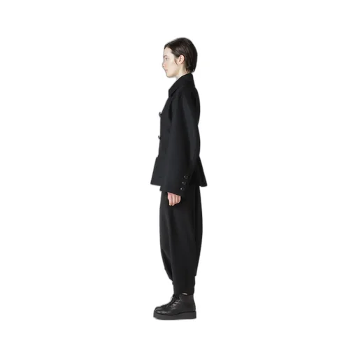 Melton Darts Pea Coat