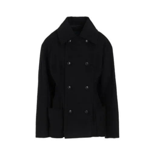 Melton Darts Pea Coat