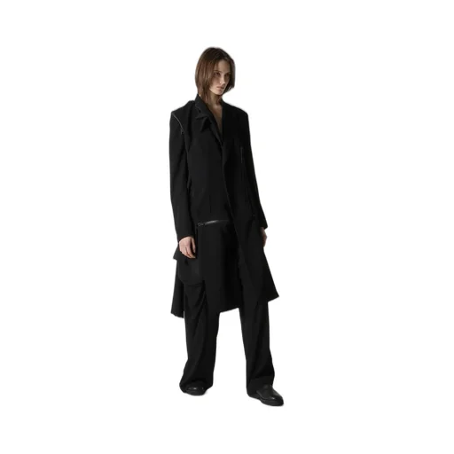 Ta/Pe Crepe De Chine Zip Detail Jacket