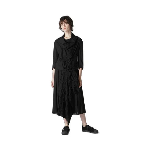 Cut-Out Collar Jacket