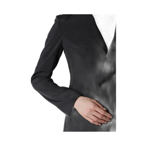 Ny/Si Taffeta Asm Rounded Hem Jacket