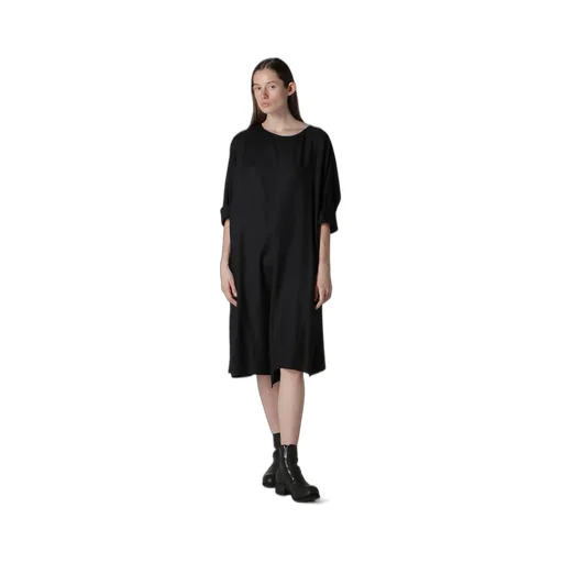 Viscose Twill Big Silhouette Dress