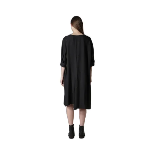 Viscose Twill Big Silhouette Dress