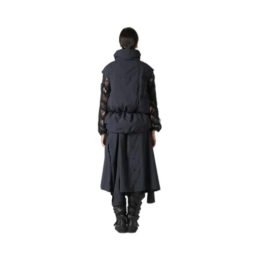 Vintage High D Taffeta Padded Vest