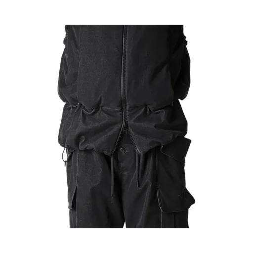 Stretched Velvet Padded Vest