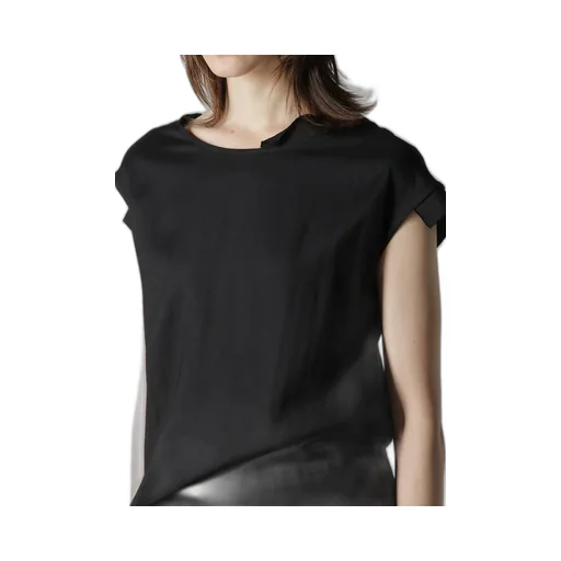Viscose Twill R Draped Long Dress