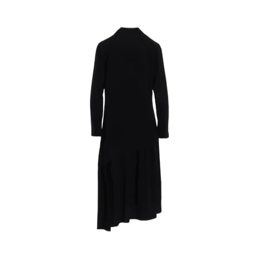 Ta/Pe Crepe De Chine O Collar Shirt Dress