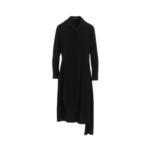 Ta/Pe Crepe De Chine O Collar Shirt Dress