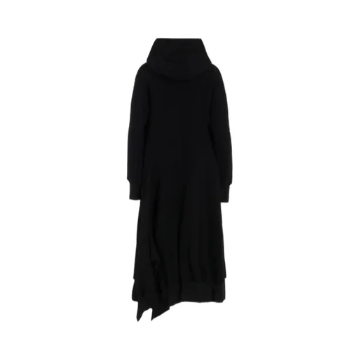Liy/C Brushed French Terry Hooded Track Dress