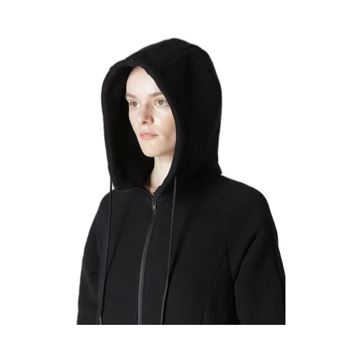 Liy/C Brushed French Terry Hooded Track Dress