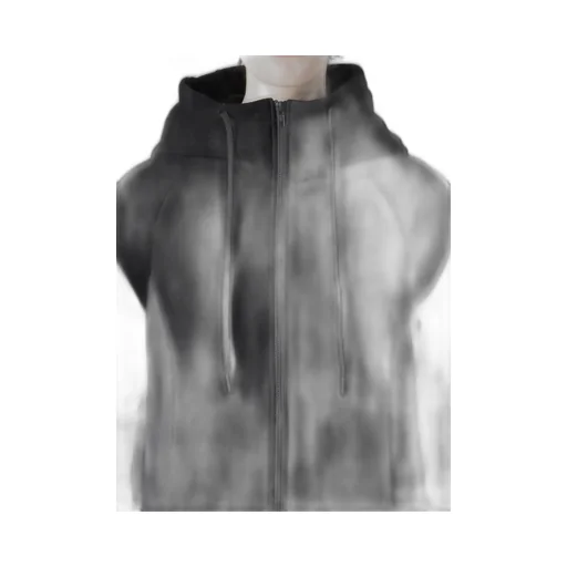 Liy/C Brushed French Terry Hooded Track Dress