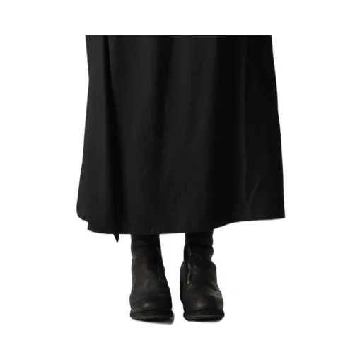 Viscose Twill R Draped Long Dress