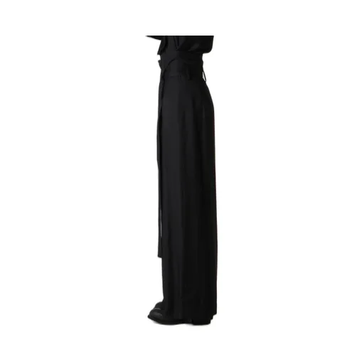 Viscose Twill High Waist Skirt
