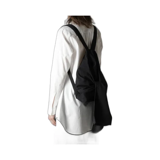 W/Gabardine Cross Draped Backpack