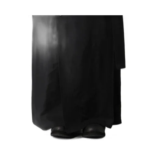Viscose Twill High Waist Skirt