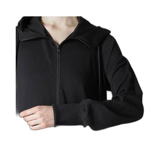 Pe Jersey Twill Hooded Track Dress