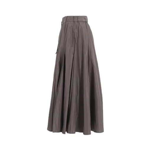 Taffeta Max Skirt