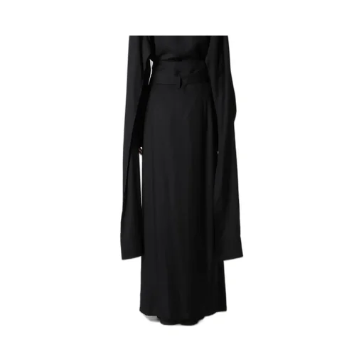 Viscose Twill High Waist Skirt