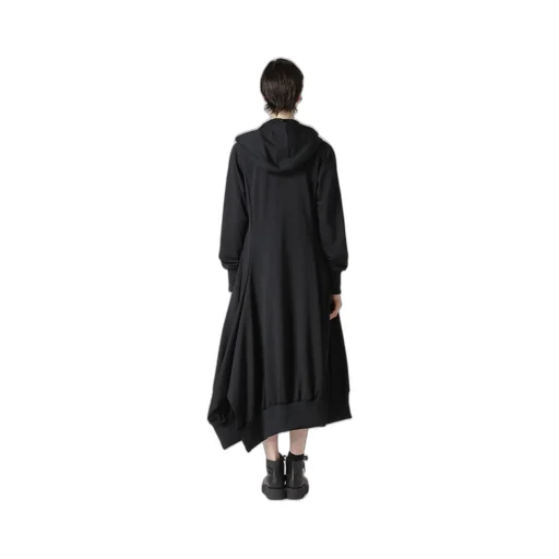Pe Jersey Twill Hooded Track Dress