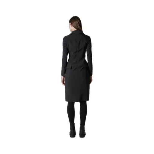 Ny/Si Taffeta Flap Detail Slim Dress