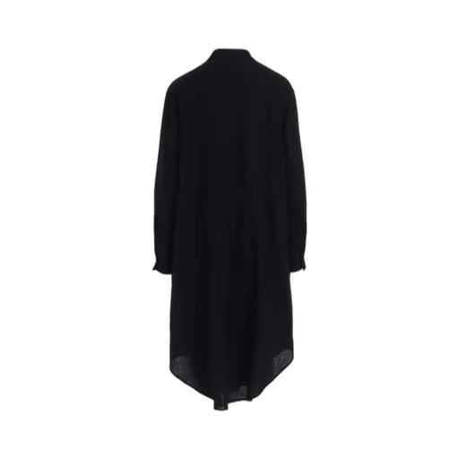 Soft Wool A Embroidery Box Pocket Dress