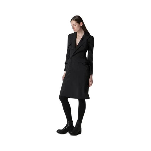 Ny/Si Taffeta Flap Detail Slim Dress