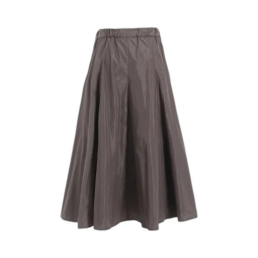 Taffeta Max Skirt
