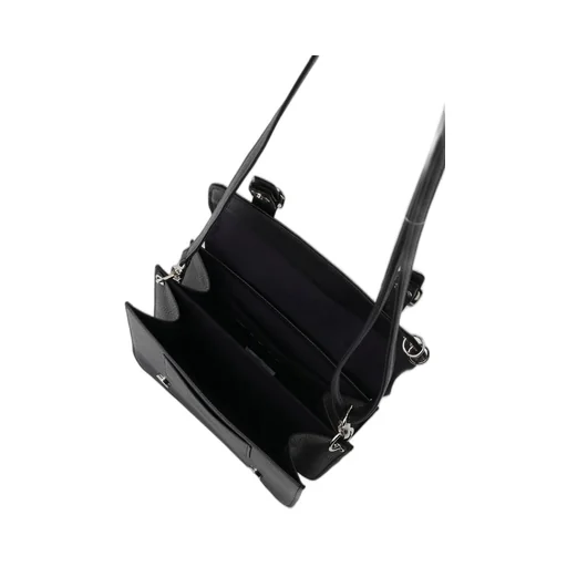 Shrinked Leather Flap Mini Shoulder Bag