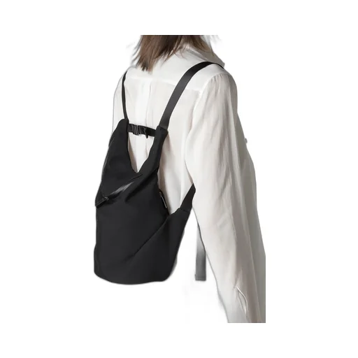 Wool Gabardine Tape Mini Bagpack