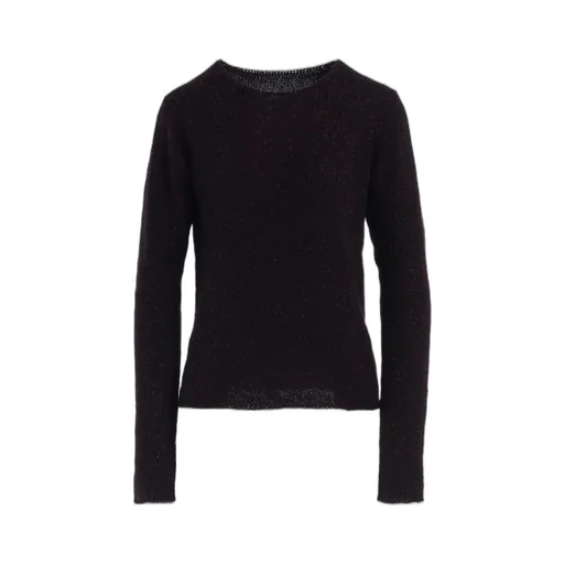 Plain Stitch Oblique Round Neck Po