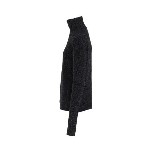 Plain Stitch Oblique High Neck Po
