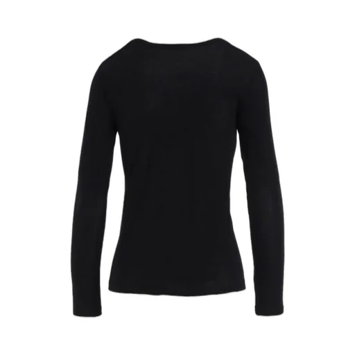 High Twisted Jersey Long Slv Round Neck T