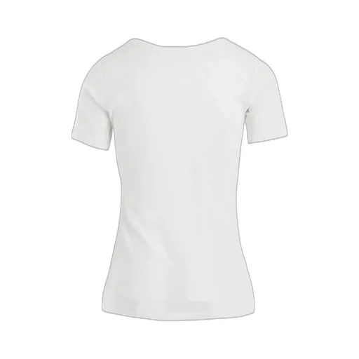 High Twisted Jersey Short Slv Round Neck T