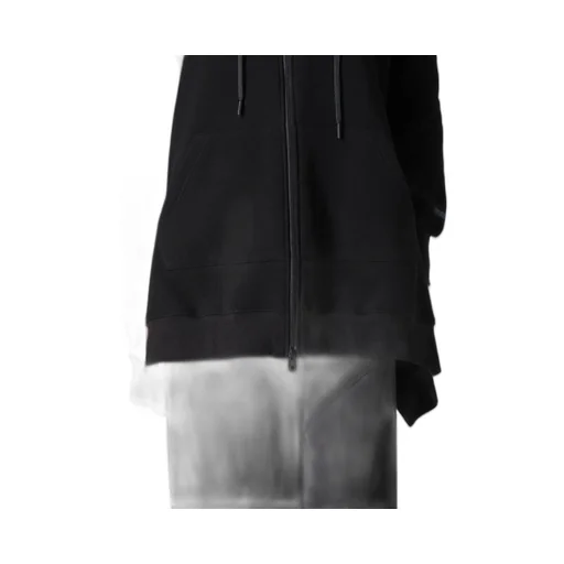 Liy/C Brushed French Terry Unbalanced Hoodie B