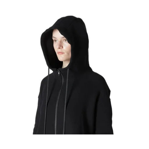 Liy/C Brushed French Terry Unbalanced Hoodie B