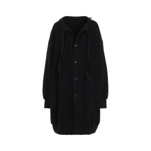 Liy/C Brushed French Terry Button D Cardigan