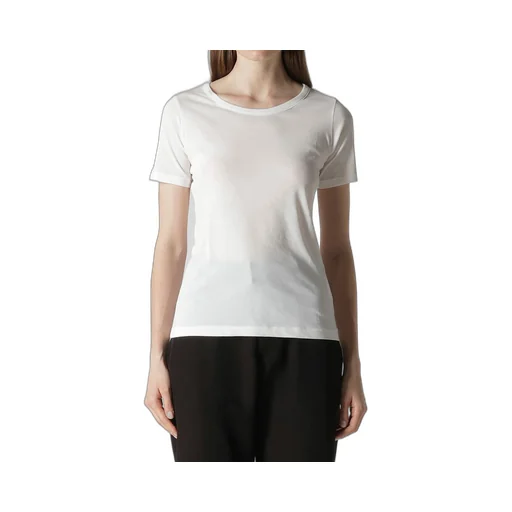 High Twisted Jersey Short Slv Round Neck T