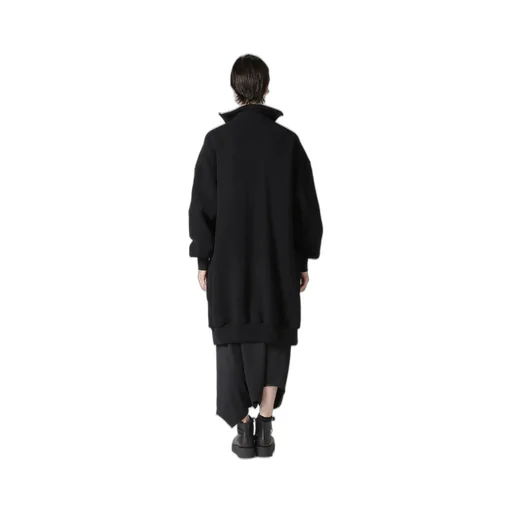 Liy/C Brushed French Terry Button D Cardigan