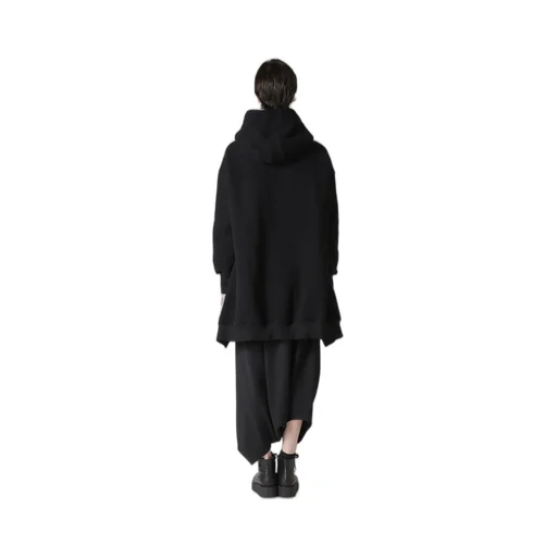 Liy/C Brushed French Terry Unbalanced Hoodie B