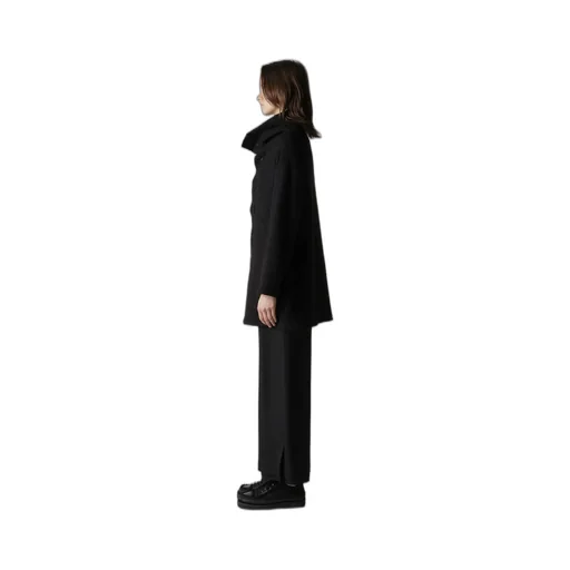 Crushed Glen Check High Neck Cardigan