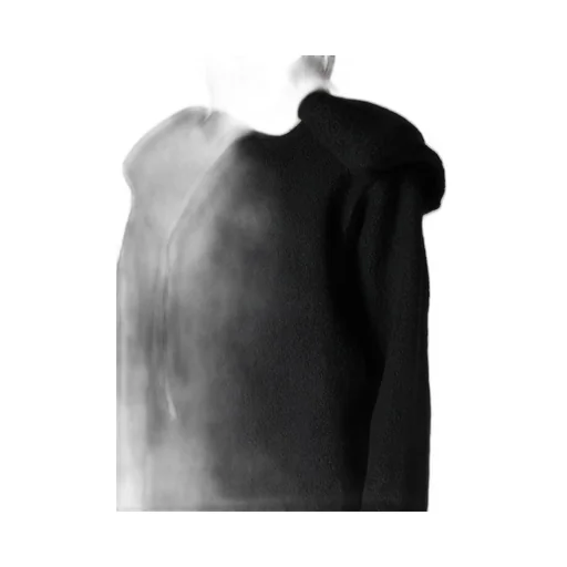 Wool Sheep Pile Hoodie Po