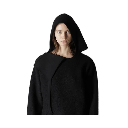Wool Sheep Pile Hoodie Po