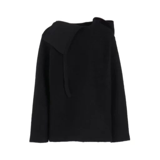 Wool Sheep Pile Hoodie Po